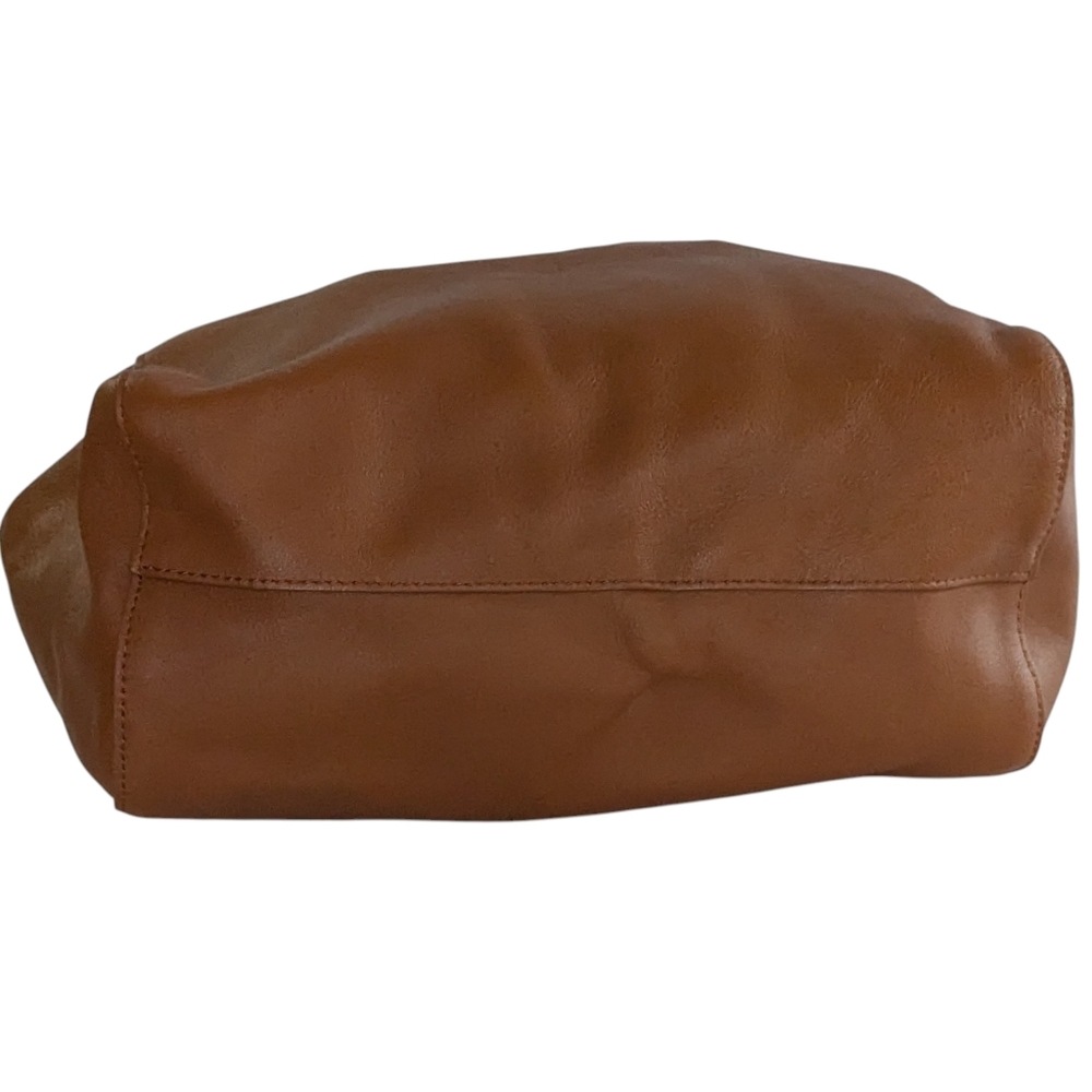 J. Crew Leather Carry All Tote Bag - Picture 5 of 14